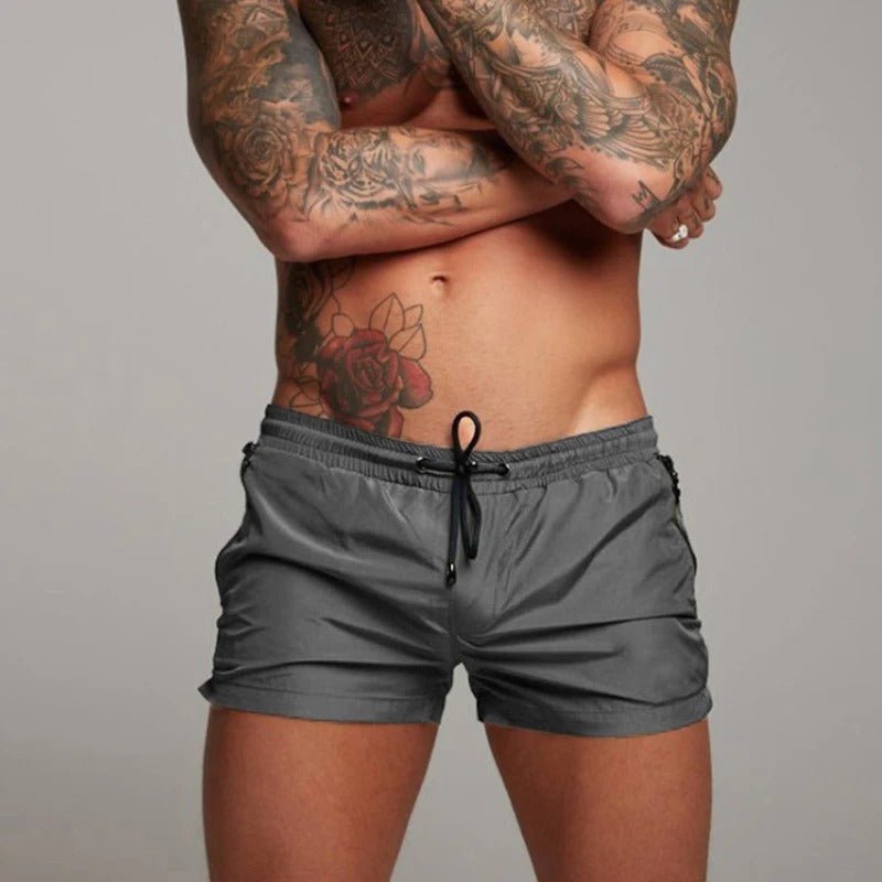 Men's Stretch Quick-Dry Swim Trunks | Drawstring Waist Hero