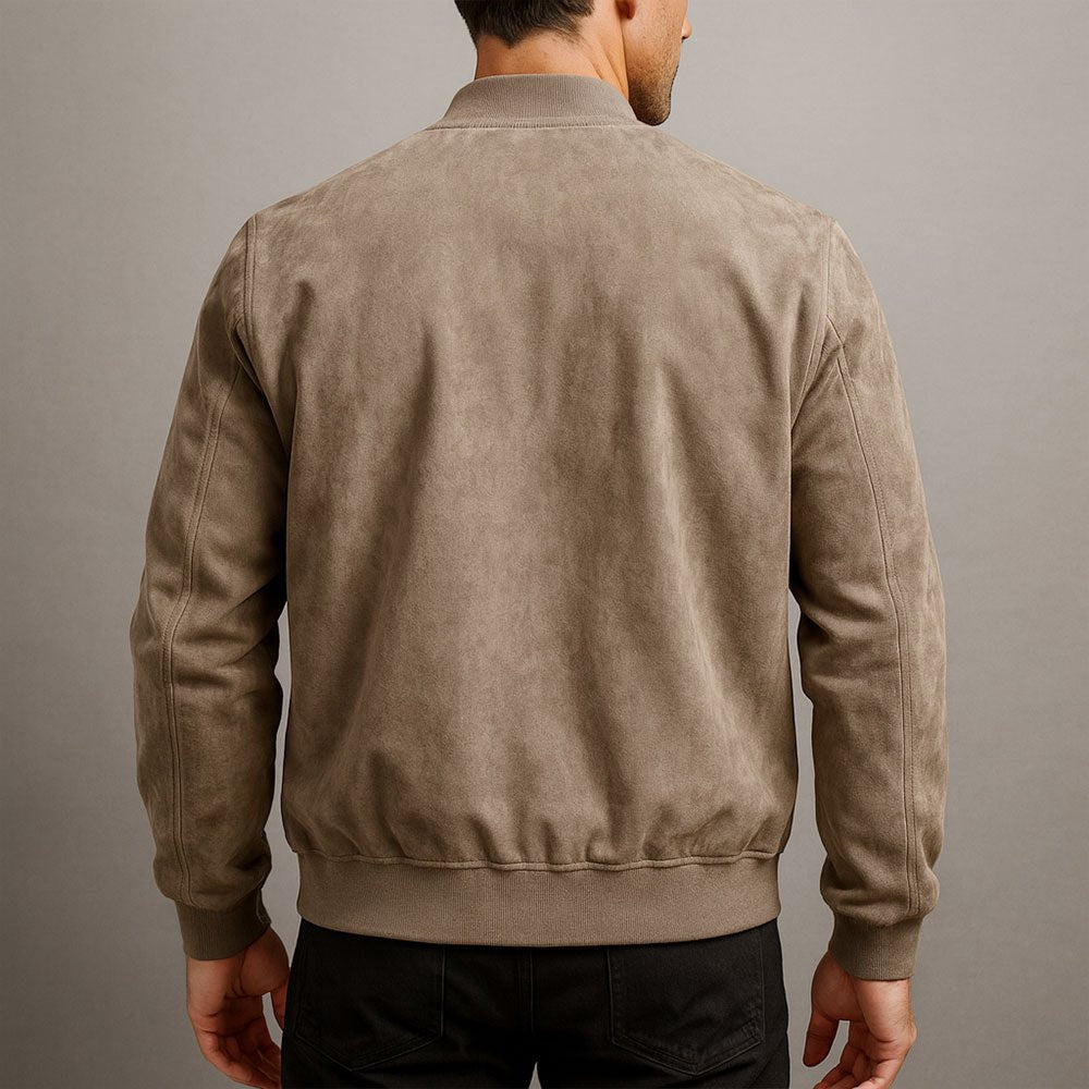 Men's Structured Suede Coats & Jackets Lifestyle