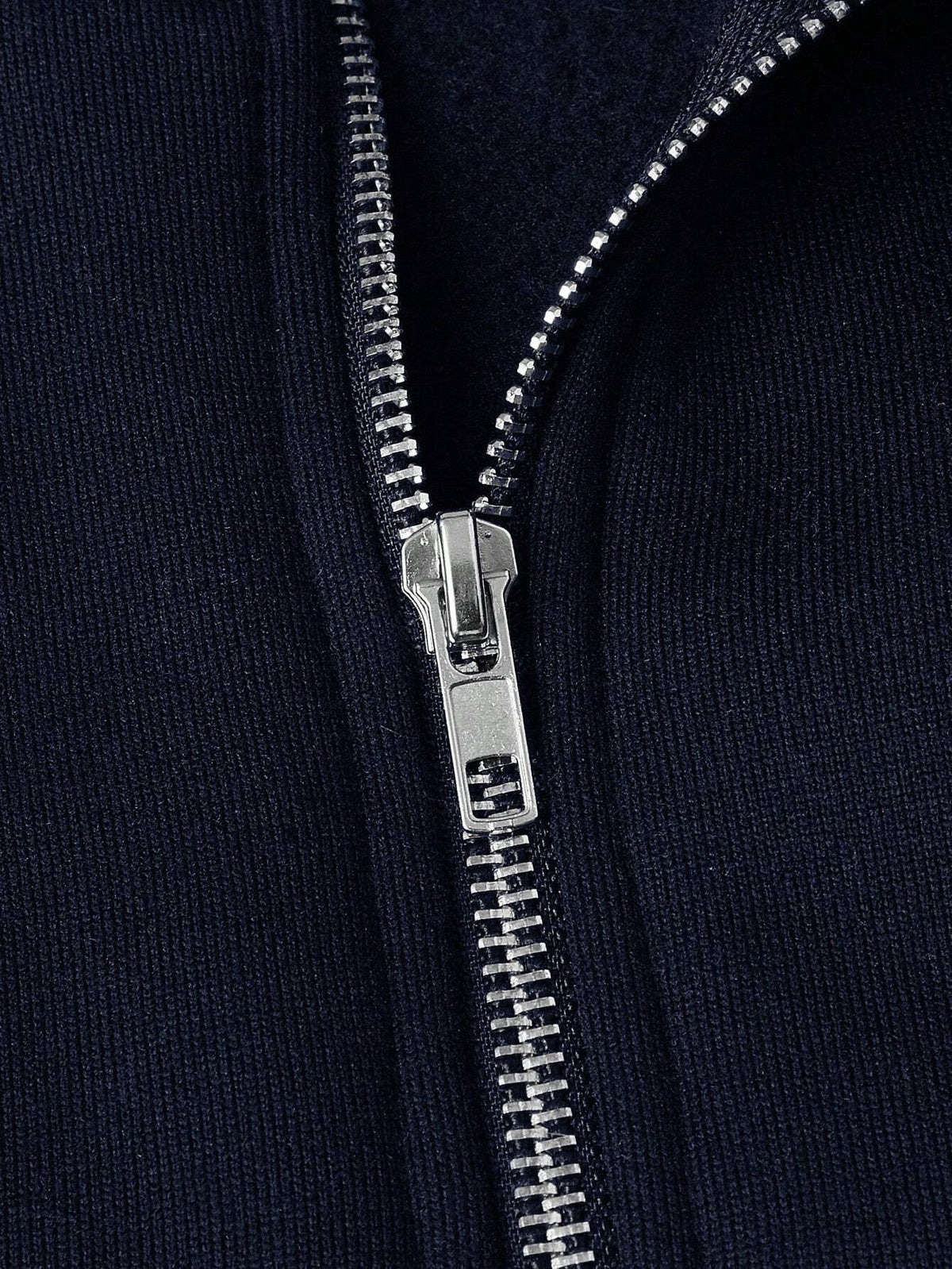 Men's Stylish Zip High Neck Sweater | Layering Knit Fit Back