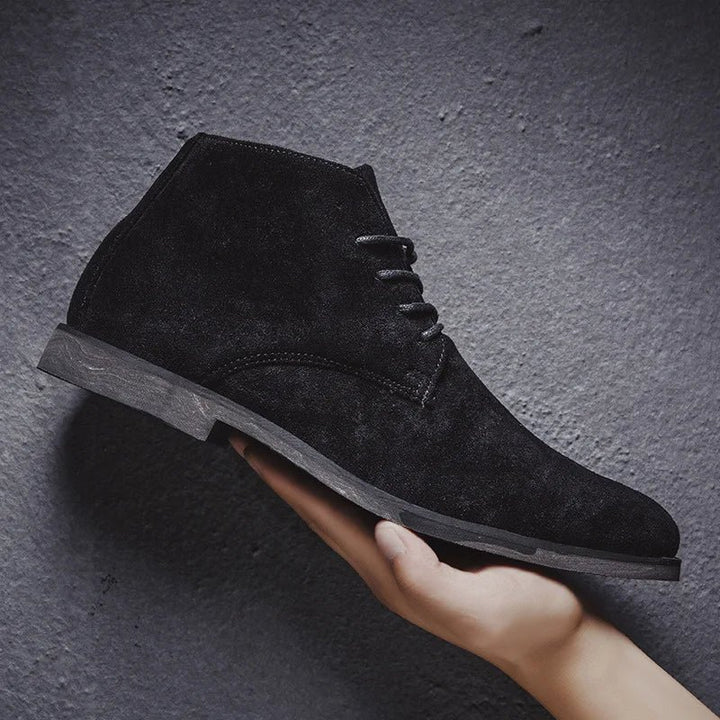 Men's Suede Chelsea Boots | Rugged Style Back