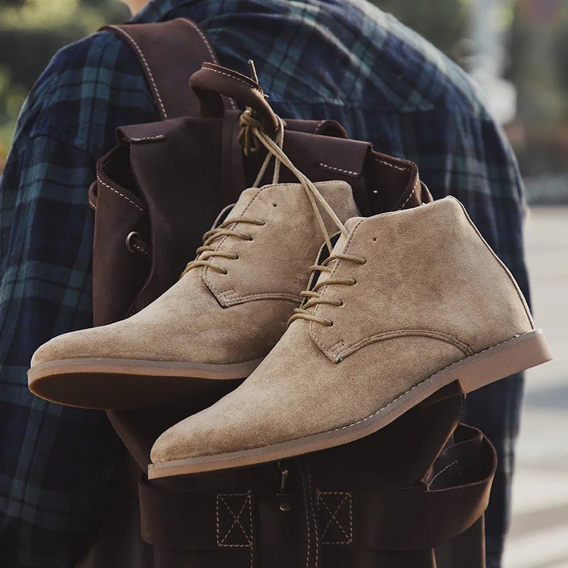 Men's Suede Chelsea Boots | Rugged Style Hero