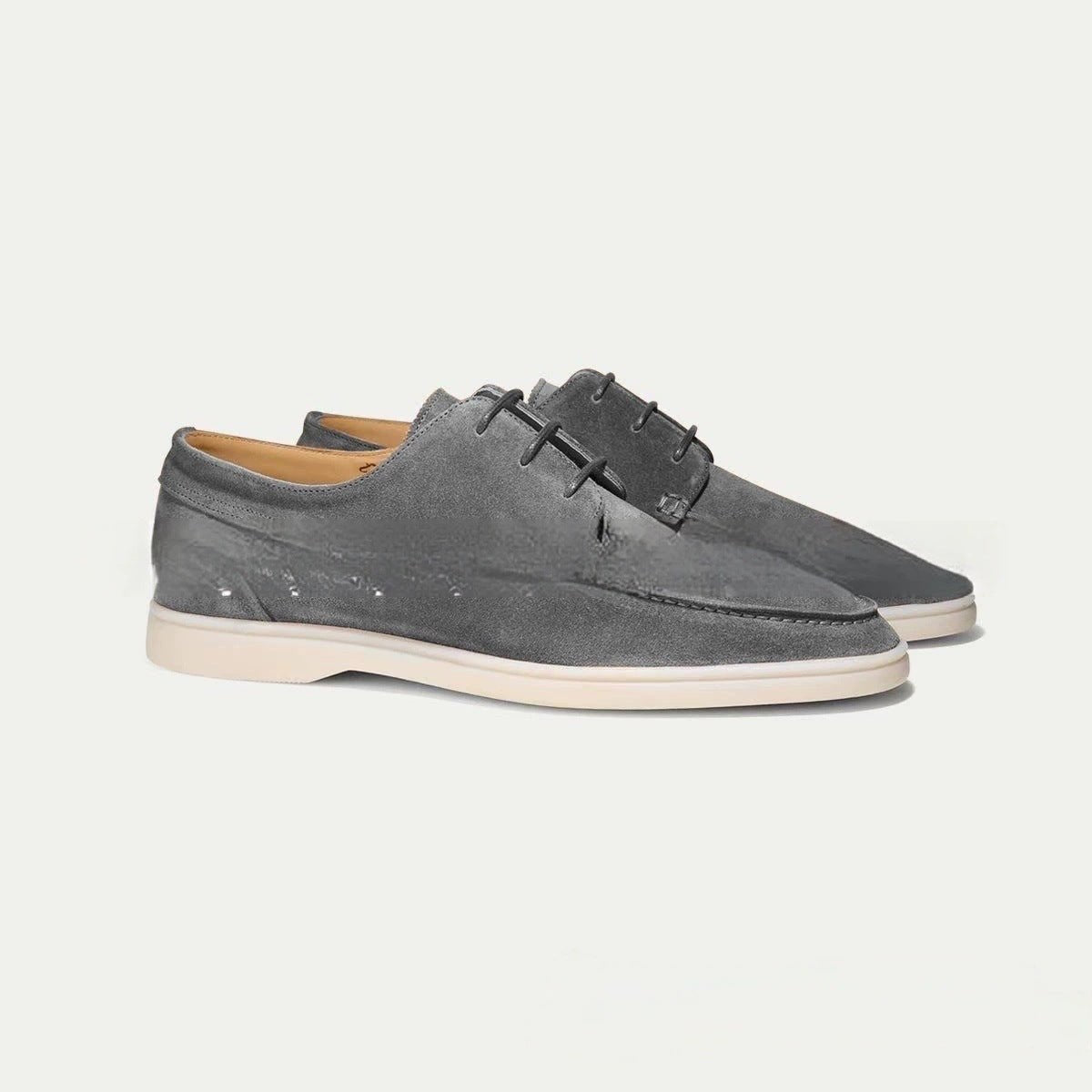 Men's Suede Classic Loafer Shoes Back