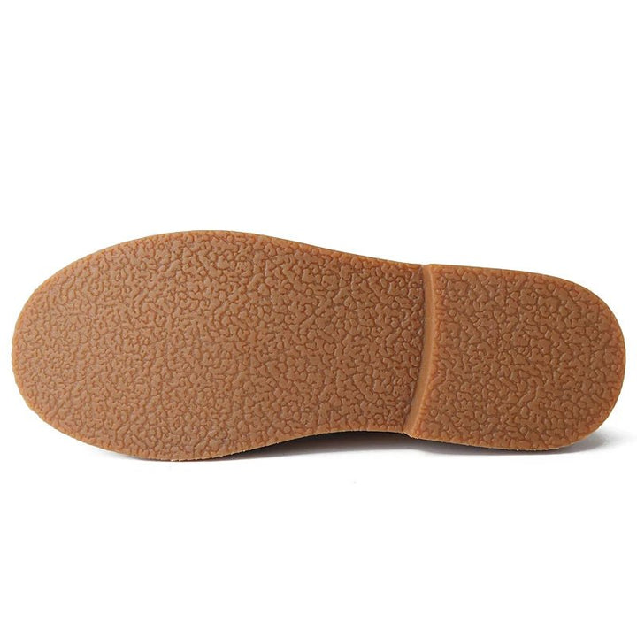 Men's Suede Oxfords | Crepe Sole Dress Shoe Angle