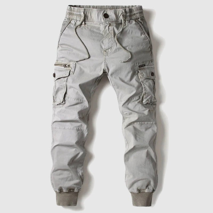 Men's Tactical Cargo Joggers Pants Detail