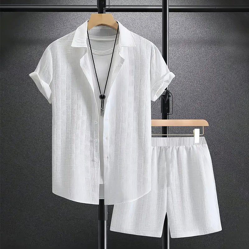 Men's Textured Oceanway Duo Set | Lightweight Back