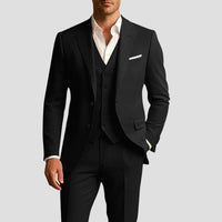 Men's Three-Piece Slim Fit Suit | Weddings Formal Events Front