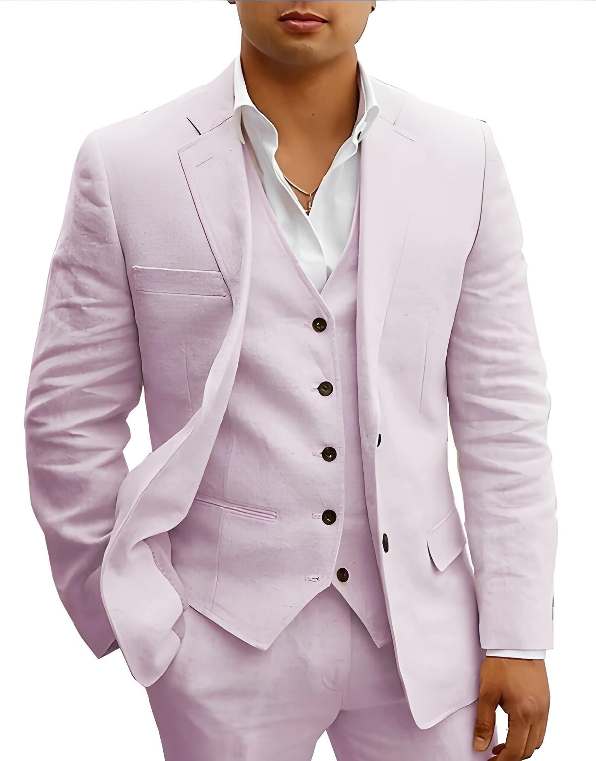 Men's Three-Piece Summer Suit | Formal Alternate