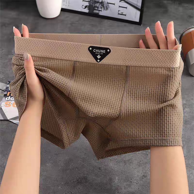 Men's Waffle Knit Cotton Boxer Loungewear Lifestyle