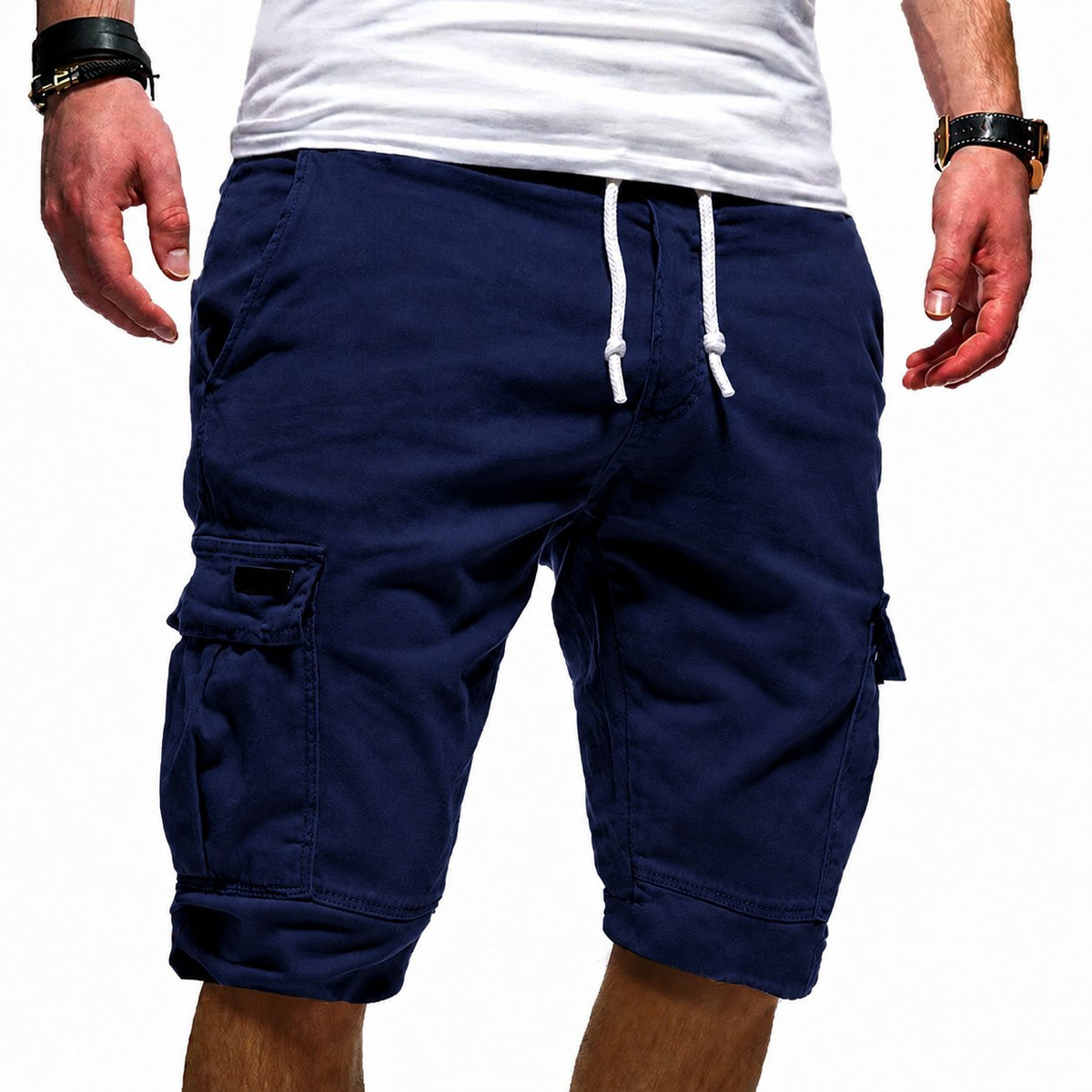 Men's Walking Cargo Summer Shorts | Relaxed Outdoor Back