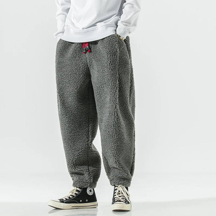 Men's Weekend Sherpa Sweatpants | Relaxed Fit Side