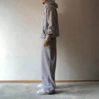Men's Wide Leg Tracksuit | Relaxed Casual Fit Side
