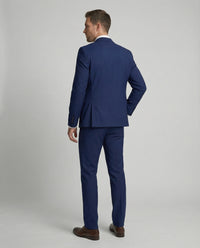 Men's Wool Blend Three-Piece Suit Detail