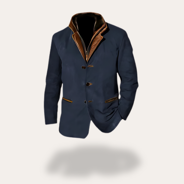 Herren Wildleder-Blazer-Jacke | Vestea