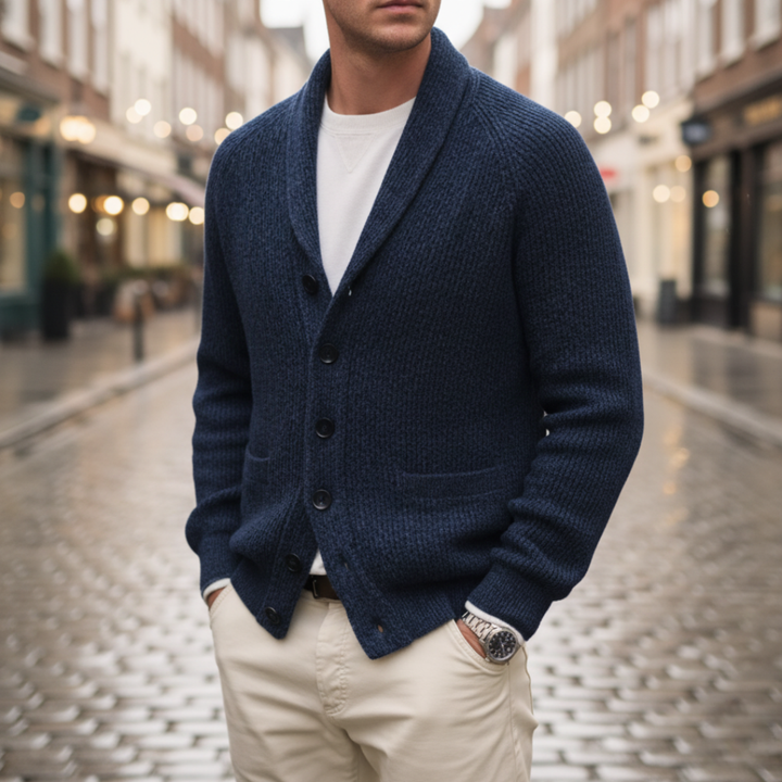 Herren Strickjacke mit Knöpfen | Vestea