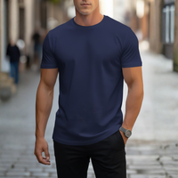T-Shirt Crew Neck Short Sleeve Slim Fit Men