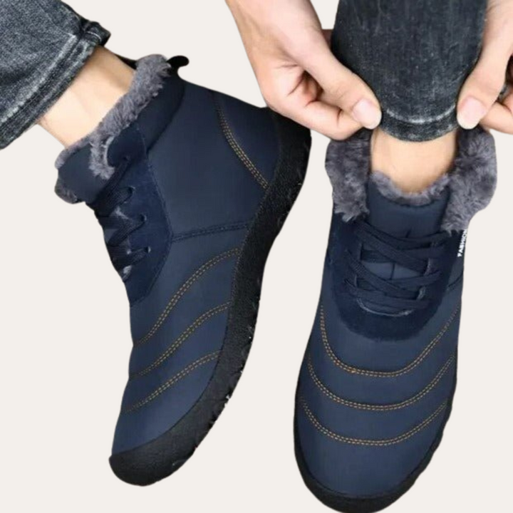 Herren Winterstiefel Warm Gefüttert Wasserdicht | Vestea