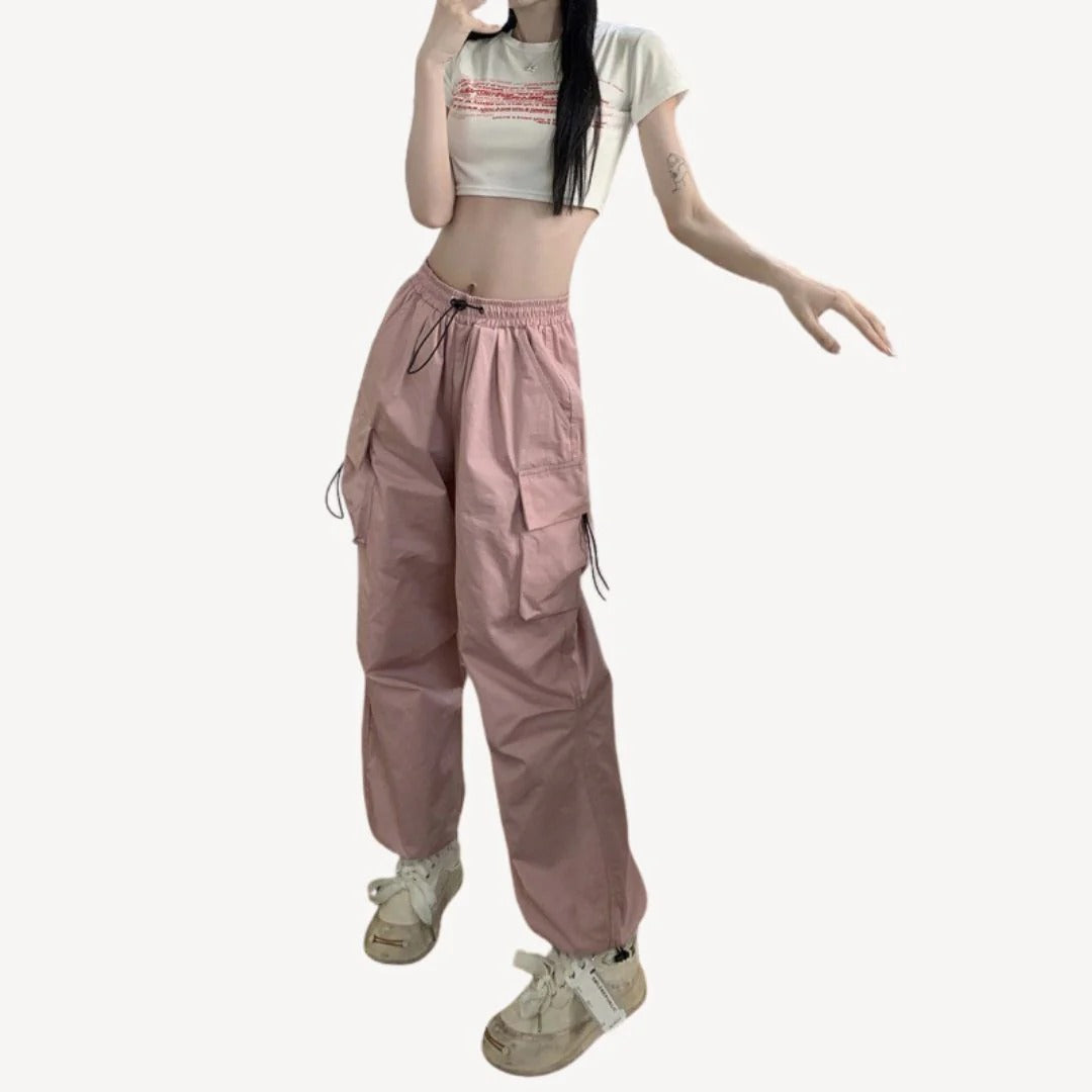 Damen Baggy Cargohose | Vestea
