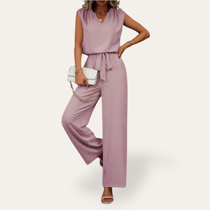 V-Ausschnitt Maxikleid Blumig Damen | Vestea