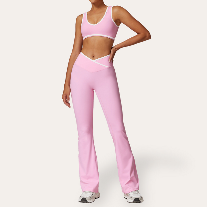Vestea | Damen Yoga Set Spandex-Mischung