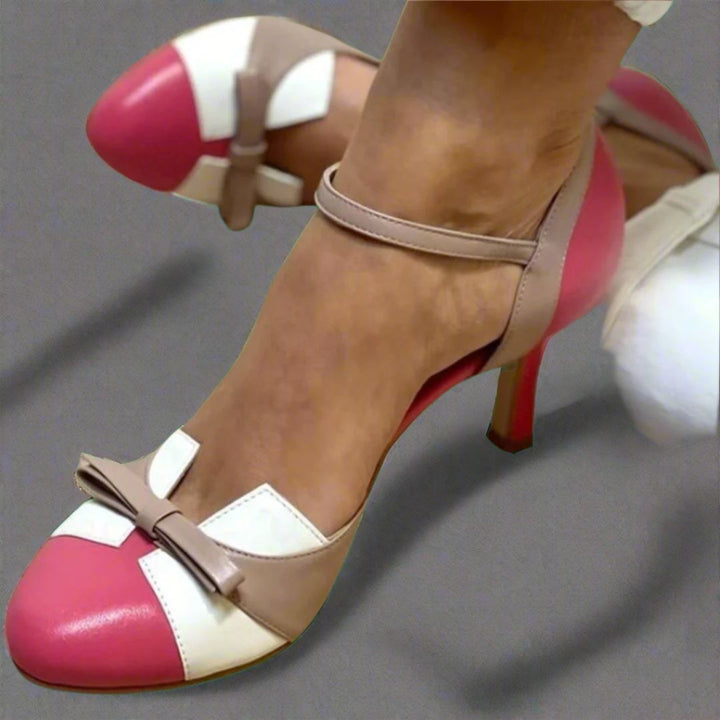 Damen Orthopädische Pumps Leder Bunt | Vestea