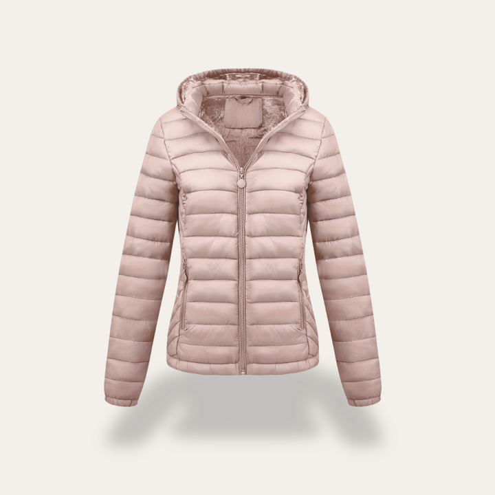 Damen Steppjacke mit Kapuze für den Winter | Vestea