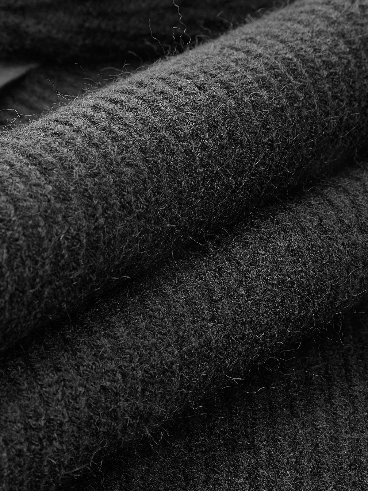 Pull shrug pour femme, manches longues, coupe régulière, ouverture devant