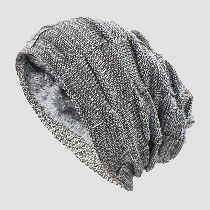 Unisex Knit Slouchy Beanie | Oversized Cotton Blend Hero