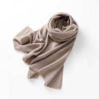 Unisex Ribbed Knit Scarf | Luxury Winter Wrap Angle