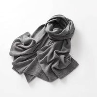 Unisex Ribbed Knit Scarf | Luxury Winter Wrap View 11