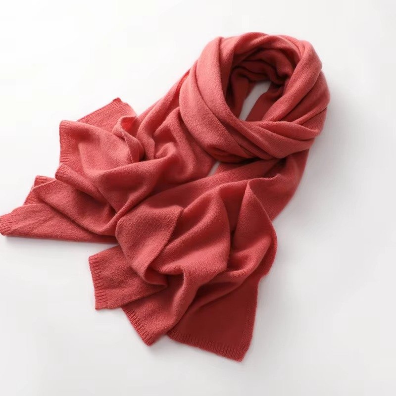 Unisex Ribbed Knit Scarf | Luxury Winter Wrap View 13