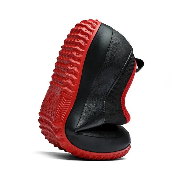 Unisex Waterproof Slip-On Work Shoes | Contrast Sole Grip Detail