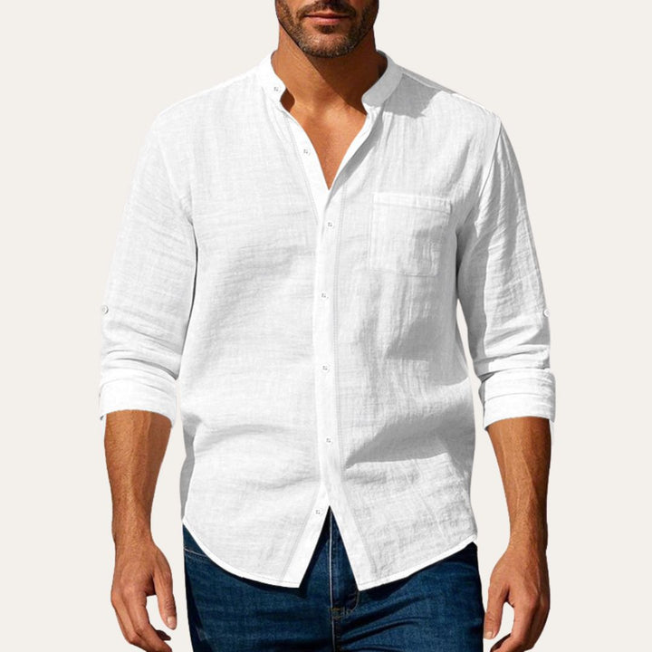 Herren Leinenhemd Langarm | Vestea