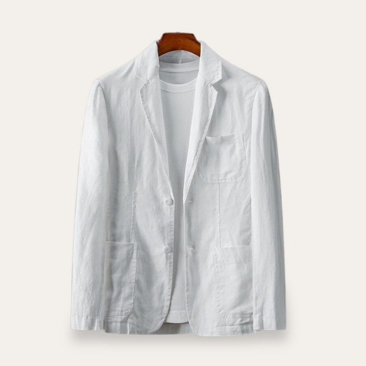 Herren Leinenblazer Bicolor | Vestea