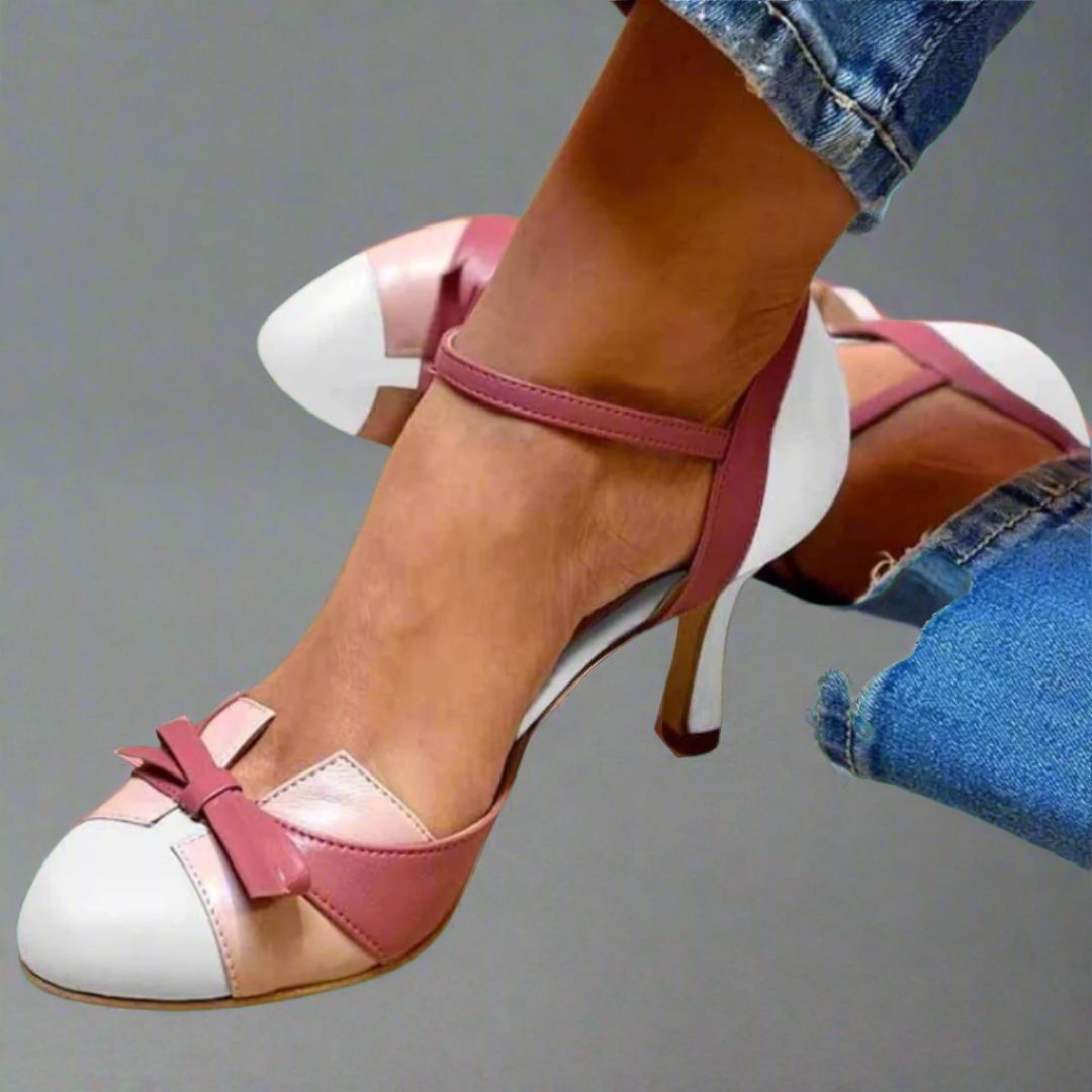 Damen Orthopädische Pumps Leder Bunt | Vestea