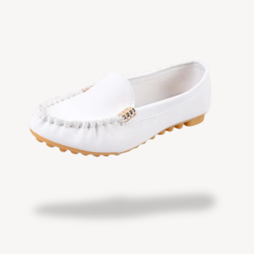 Orthopädische Wildleder-Mokassins für Damen | Vestea