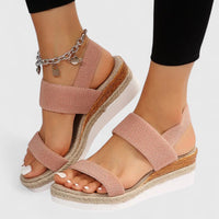Women's Sandals Orthopedic Elastic Strap Open Toe