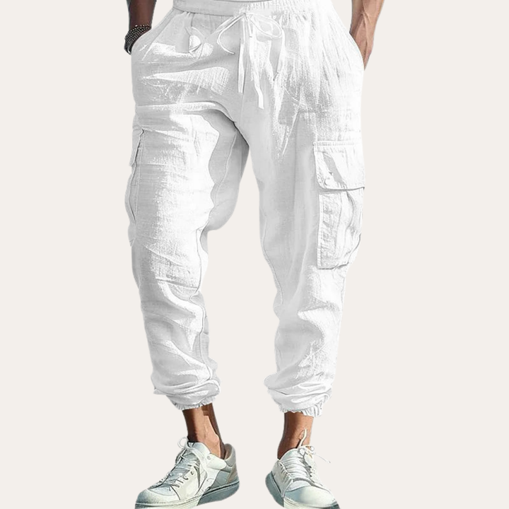 Herren Cargo Hose Baumwolle Jogger | Vestea