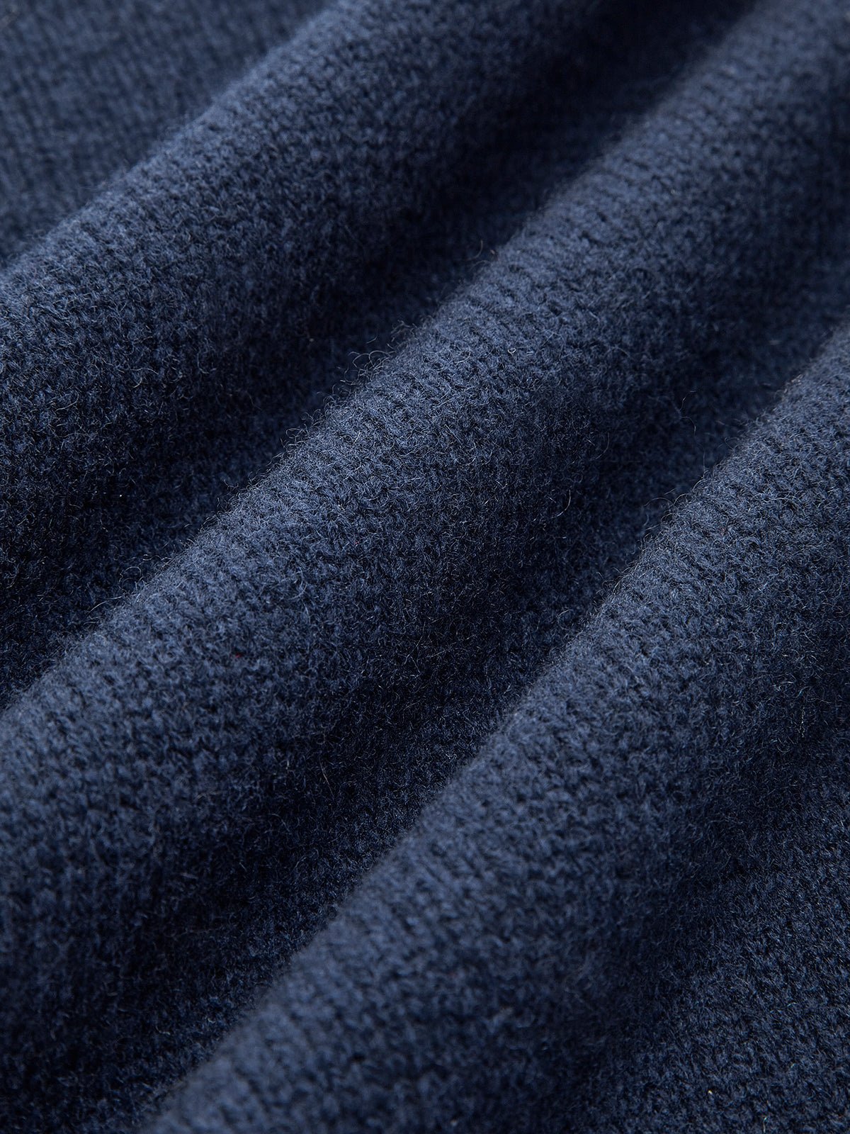 Women's 2 in 1 Panel Lapel Sweater | Denim Contrast Collar Back