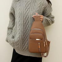 Women's Anti Theft Crossbody Bag | Geometric Strap Angle
