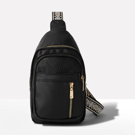 Women's Anti Theft Crossbody Bag | Geometric Strap Hero