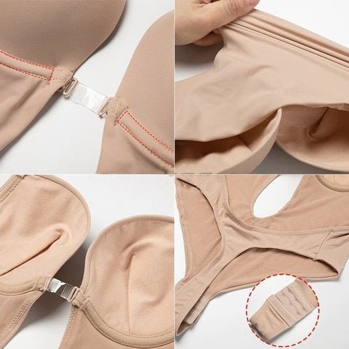 Women's Backless Body Shaper | Deep Plunge Instant Figure Lifestyle