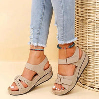 Women's Buckle Strap Walking Sandals | Adjustable Angle