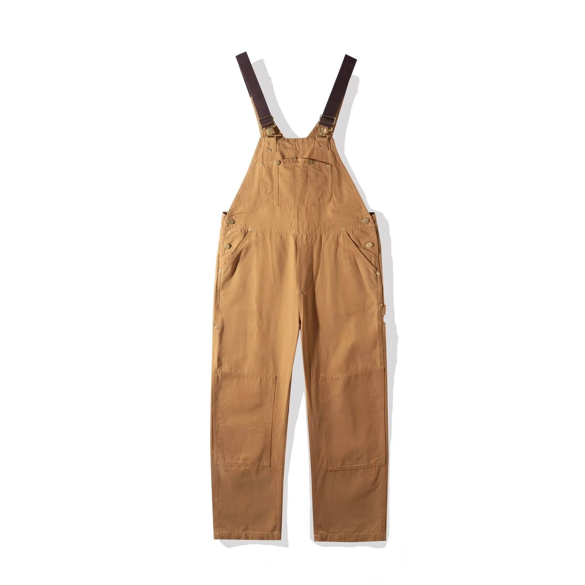 Women's Canvas Duck Bib Overalls | Adjustable Workwear Front
