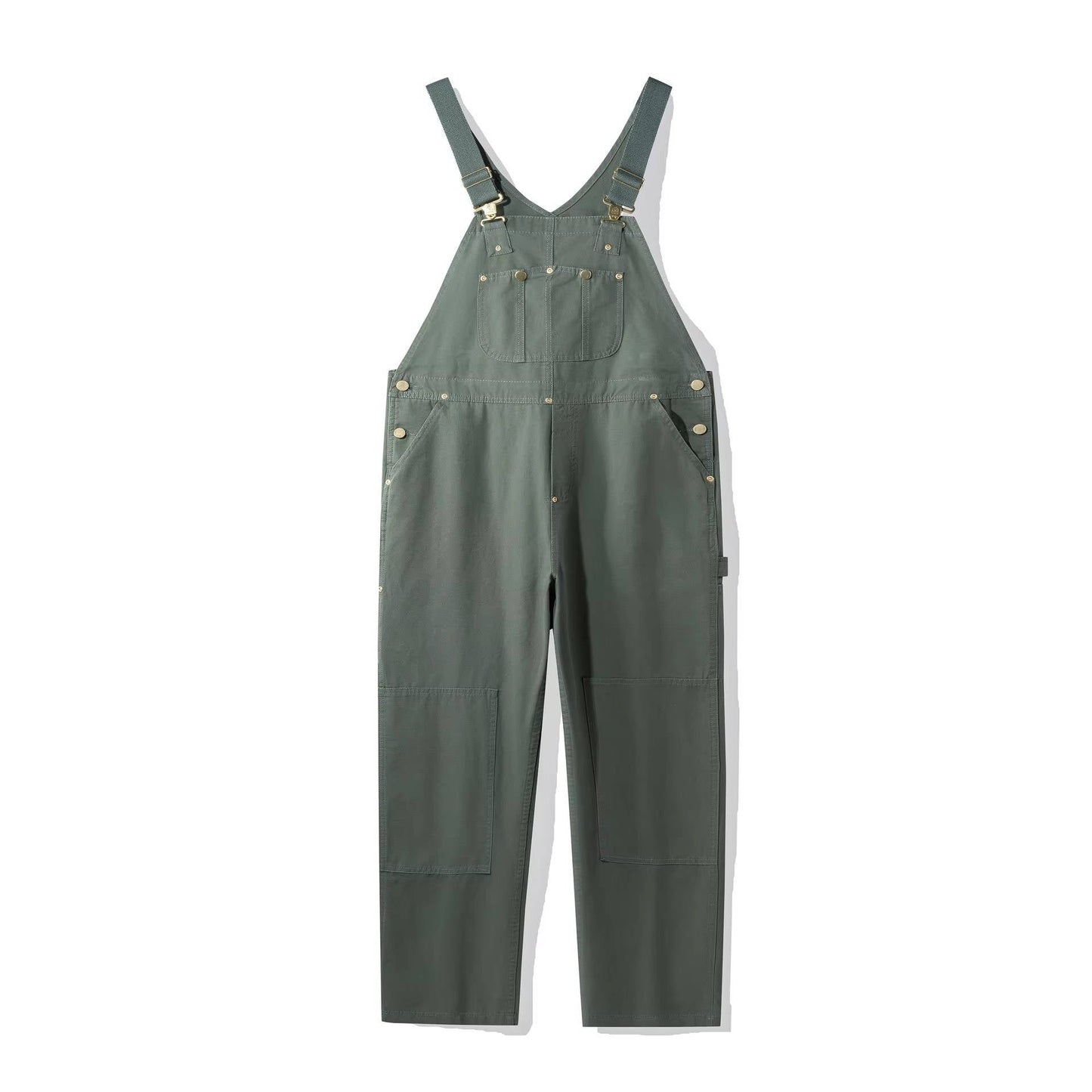 Women's Canvas Duck Bib Overalls | Adjustable Workwear View 11