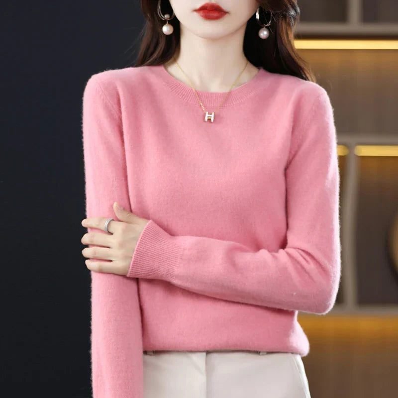 Women's Crew Neck Sweater | Soft Knit Everyday Layer Alternate