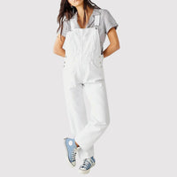 Women's Full-Length Dungarees | Adjustable Straps Side