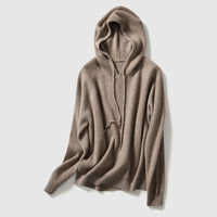 Women's Hooded Knitted Winter Sweater | Oversized Pullover Hero