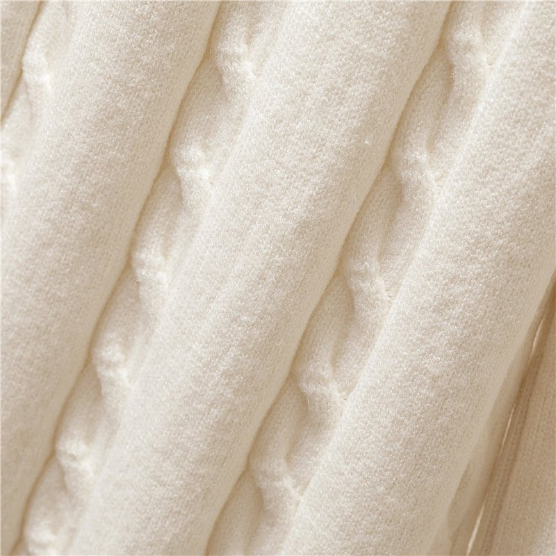 Women's Knit Cozy Elegance Set | Three-Piece Turtleneck Back