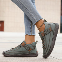 Women's Lace-Up Sneakers | Suede Low-Profile Ankle Hero