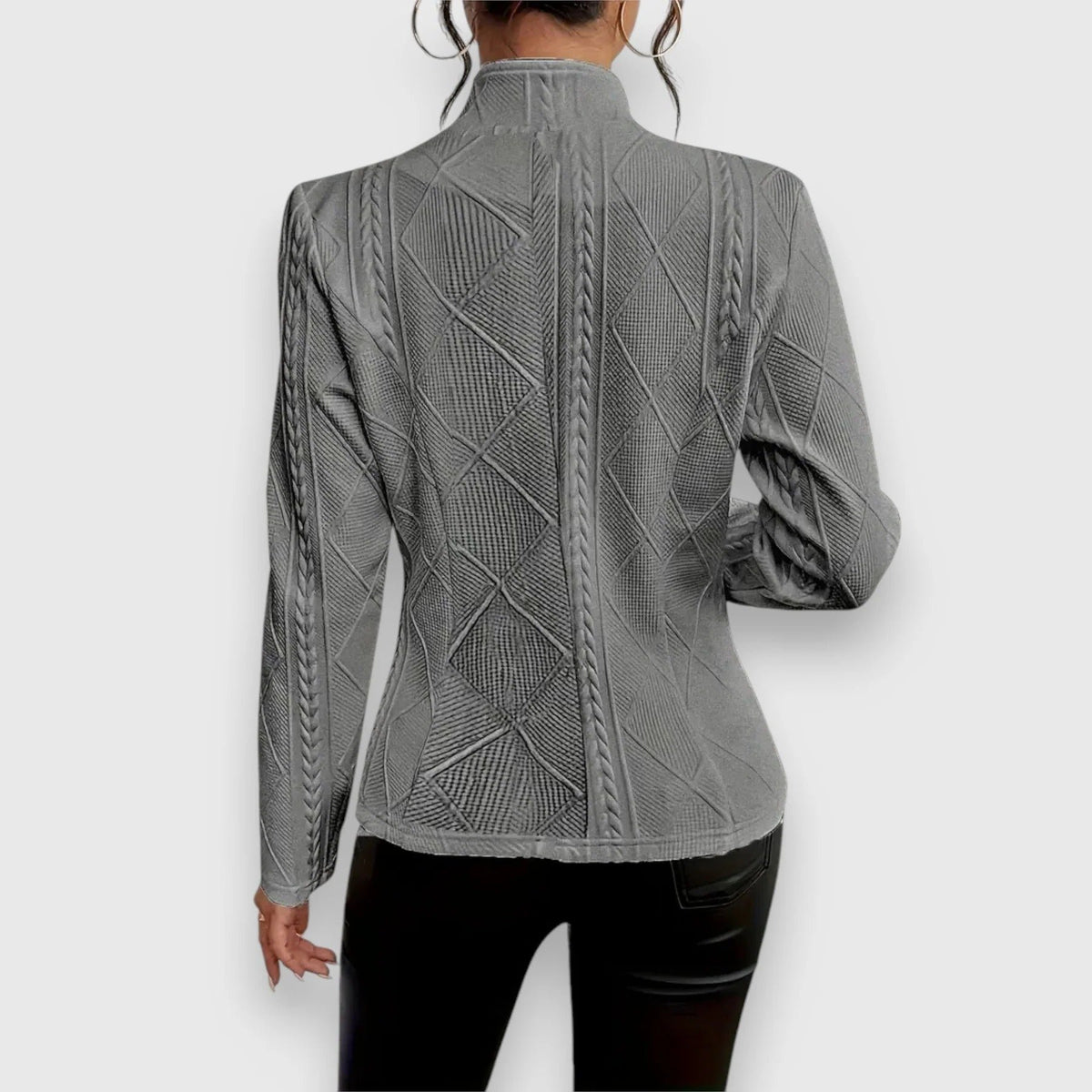 Women's Lightweight Transitional Jacket | Cable Knit Lifestyle